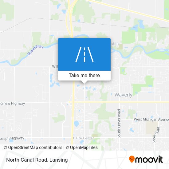 Mapa de North Canal Road