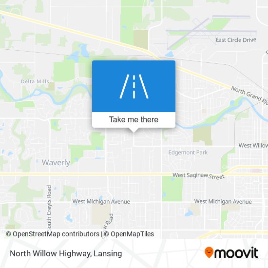 Mapa de North Willow Highway