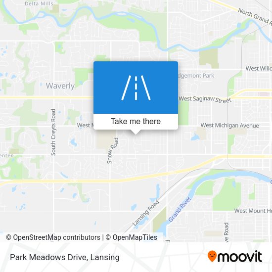 Mapa de Park Meadows Drive
