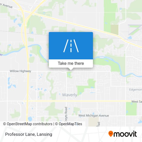 Mapa de Professor Lane