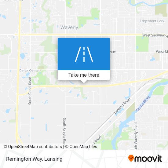 Mapa de Remington Way