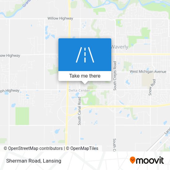Mapa de Sherman Road