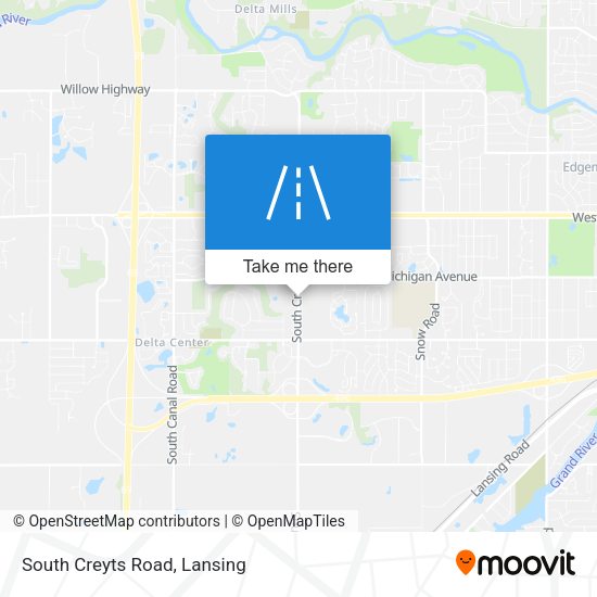 Mapa de South Creyts Road