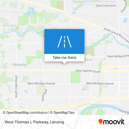West Thomas L Parkway map