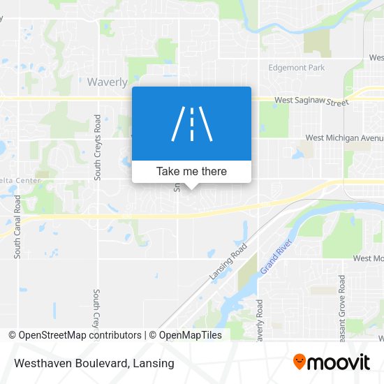 Westhaven Boulevard map