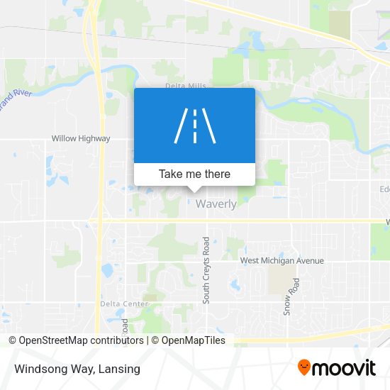 Mapa de Windsong Way