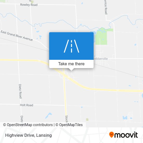 Highview Drive map