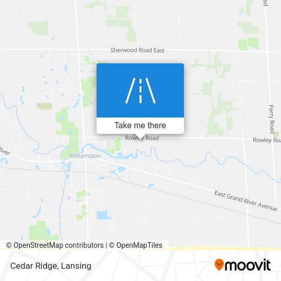Mapa de Cedar Ridge