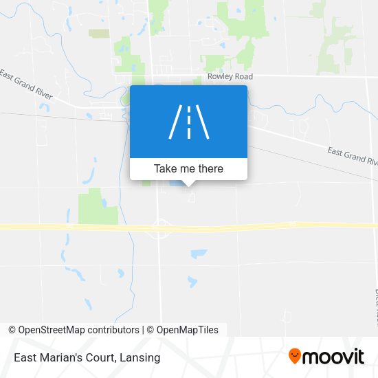 East Marian's Court map
