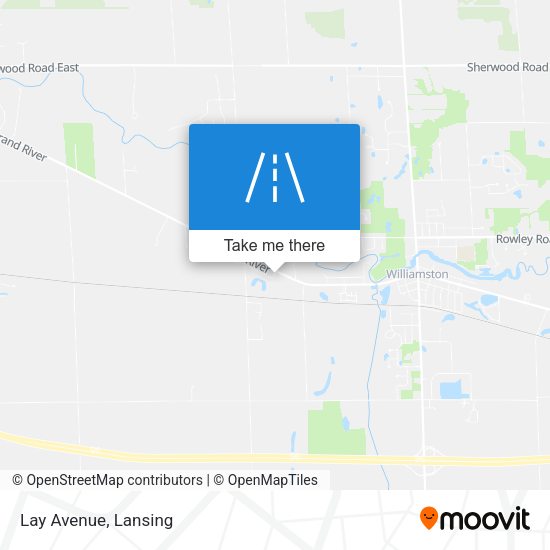 Mapa de Lay Avenue