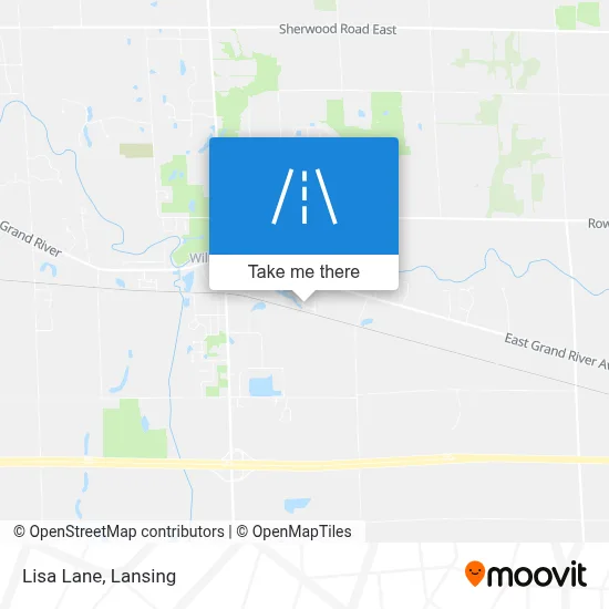 Lisa Lane map