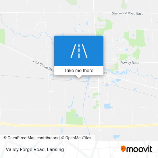 Mapa de Valley Forge Road
