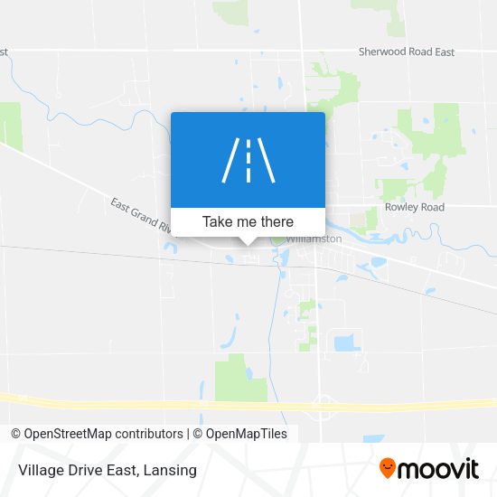 Village Drive East map