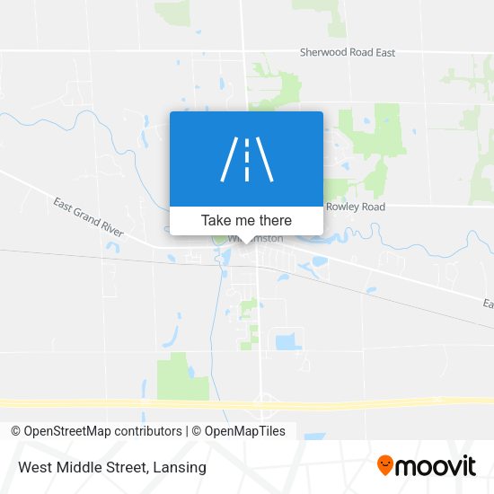 West Middle Street map