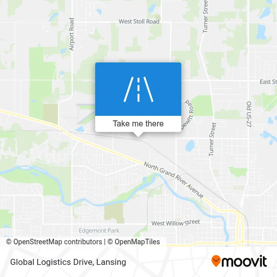 Global Logistics Drive map