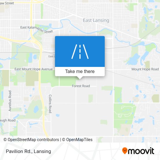 Mapa de Pavilion Rd.