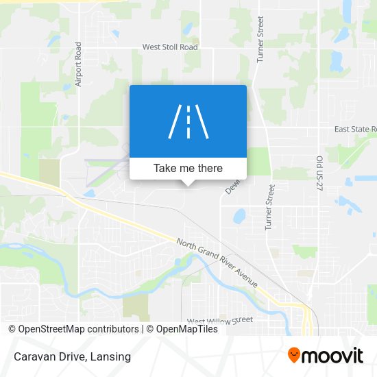 Mapa de Caravan Drive