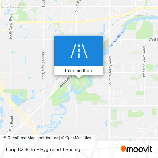 Loop Back To Playground map
