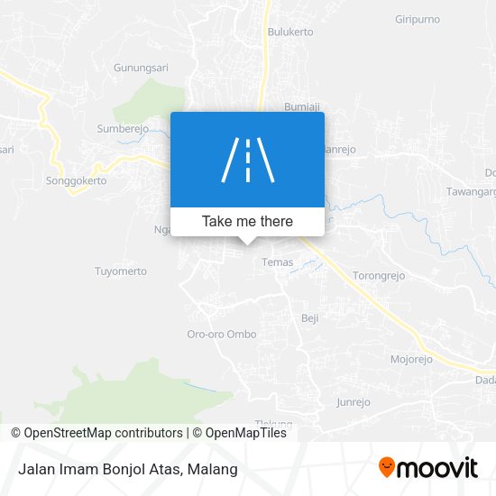 Jalan Imam Bonjol Atas map