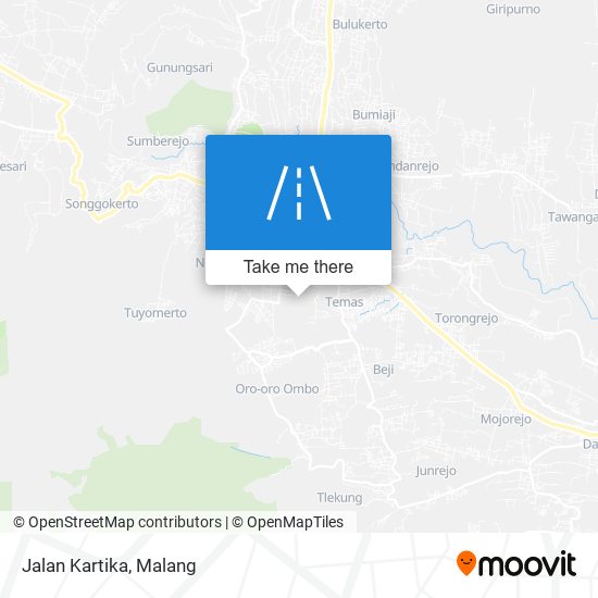 Jalan Kartika map