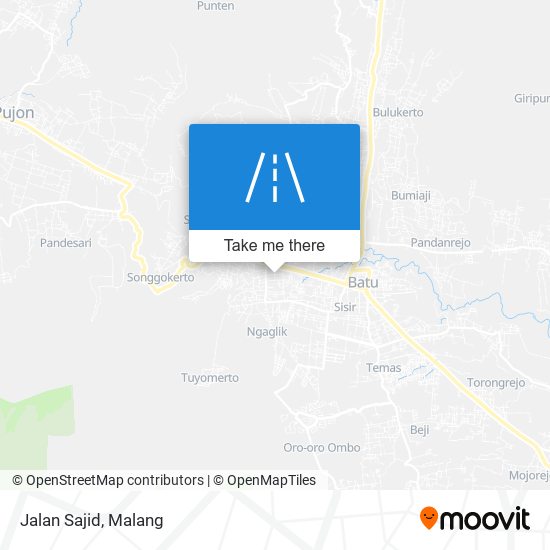 Jalan Sajid map