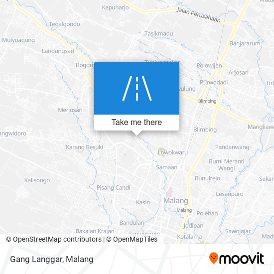 Gang Langgar map