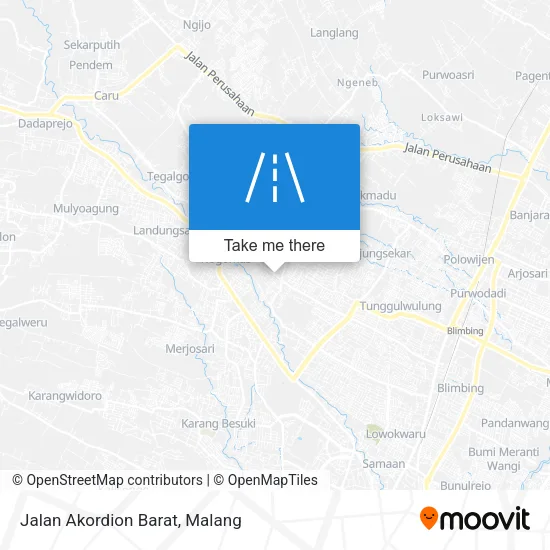 Jalan Akordion Barat map