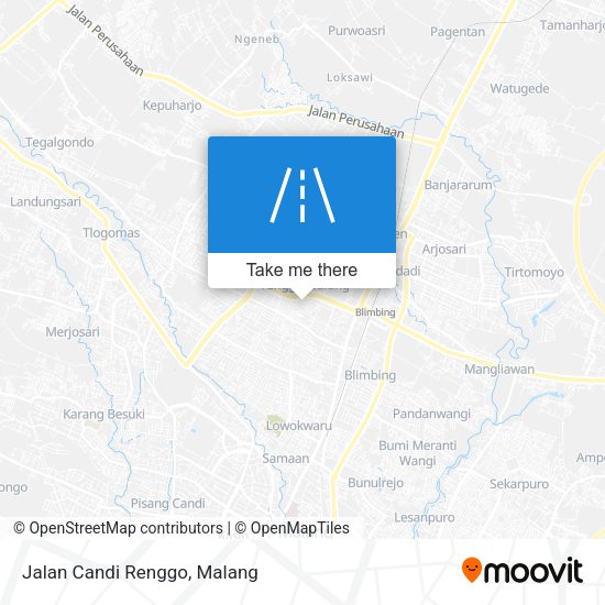 Jalan Candi Renggo map
