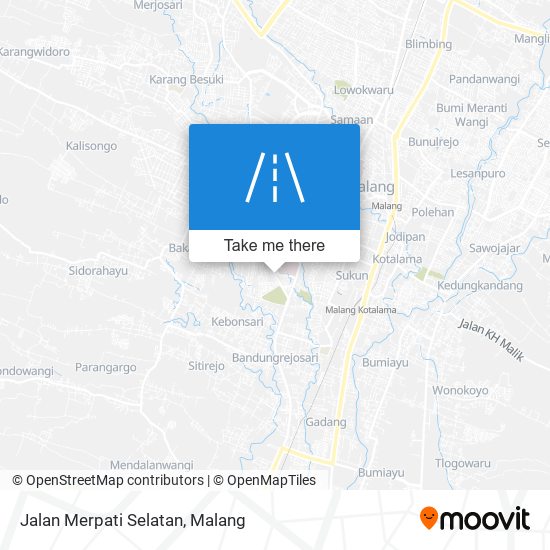 Jalan Merpati Selatan map