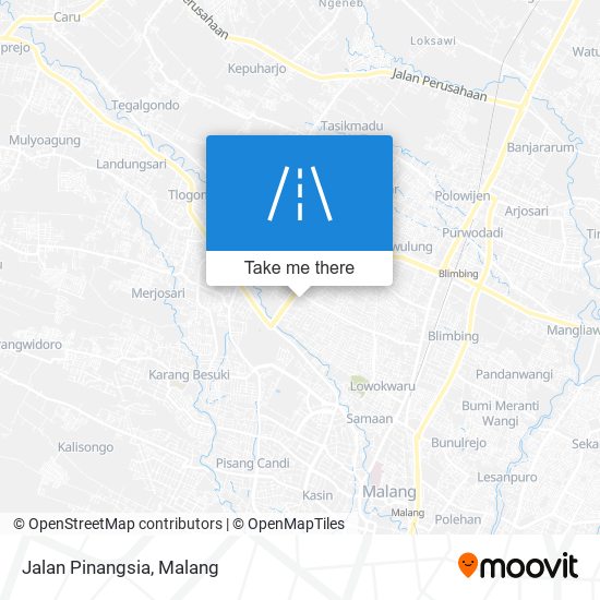 Jalan Pinangsia map