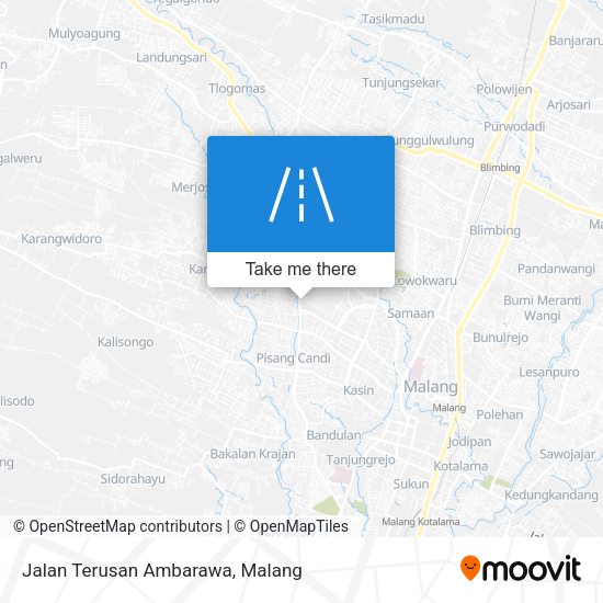 Jalan Terusan Ambarawa map