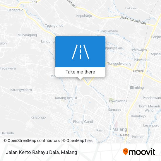 Jalan Kerto Rahayu Dala map