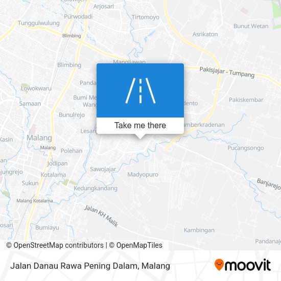 Jalan Danau Rawa Pening Dalam map