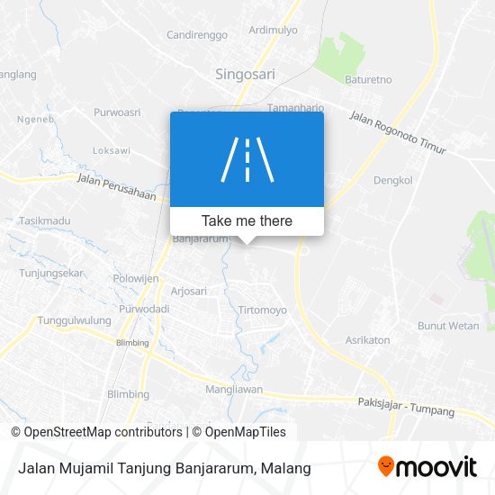 Jalan Mujamil Tanjung Banjararum map