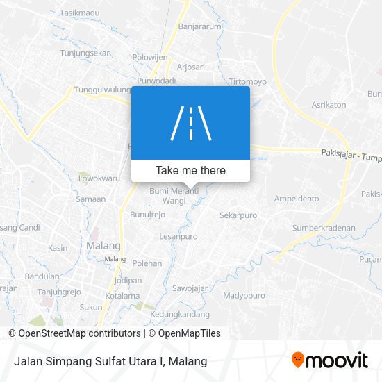 Jalan Simpang Sulfat Utara I map