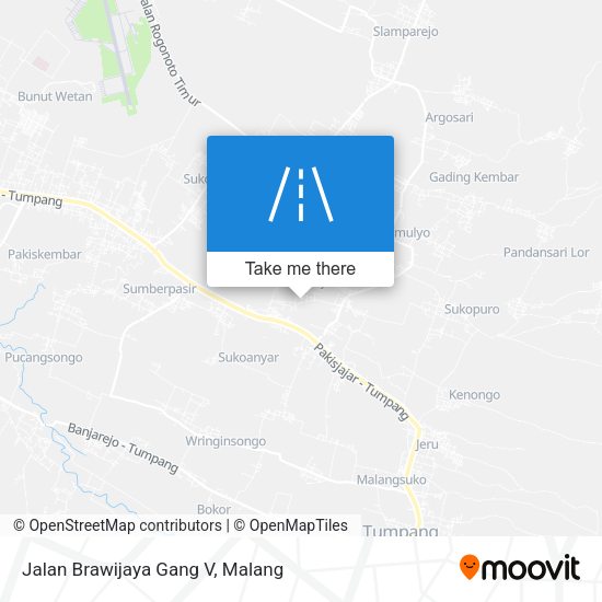 Jalan Brawijaya Gang V map