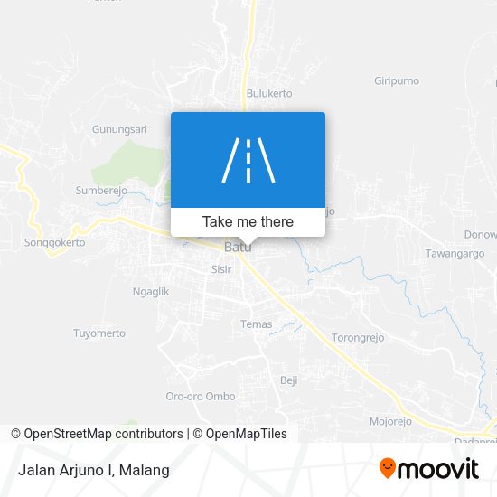 Jalan Arjuno I map