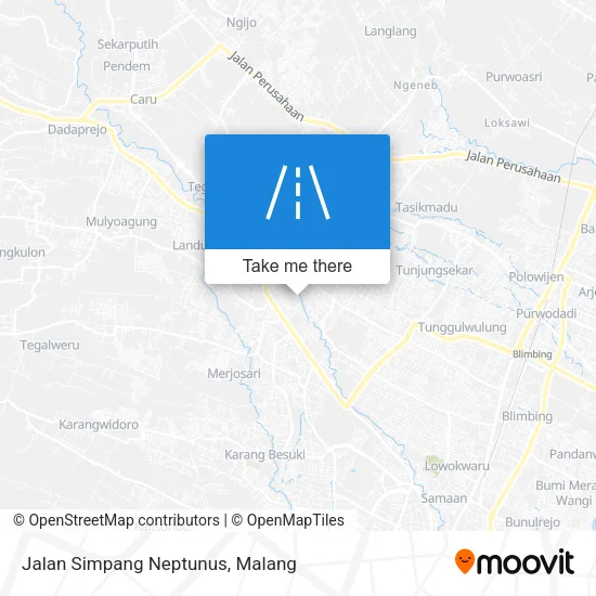 Jalan Simpang Neptunus map