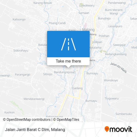 Jalan Janti Barat C Dlm map