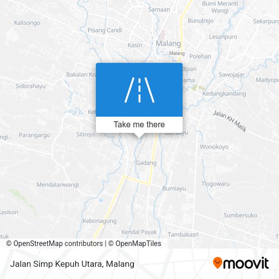 Jalan Simp Kepuh Utara map