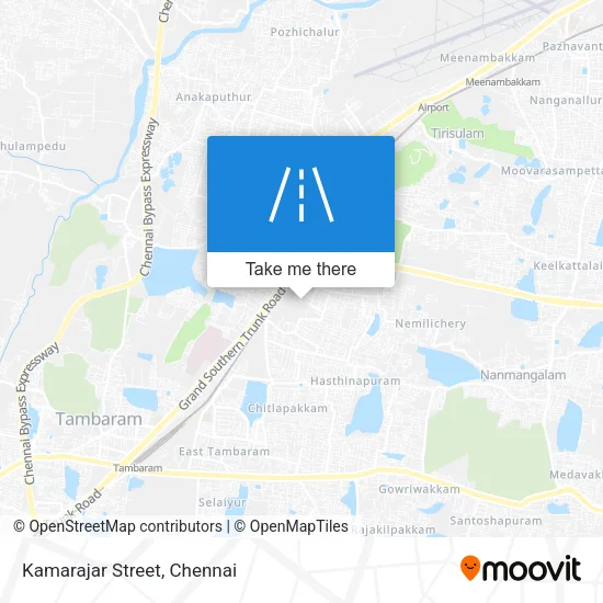 Kamarajar Street map