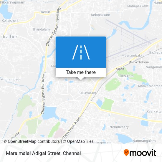 Maraimalai Adigal Street map