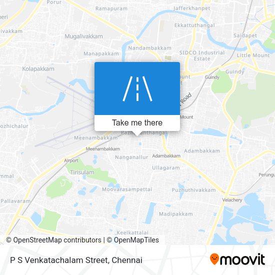 P S Venkatachalam Street map