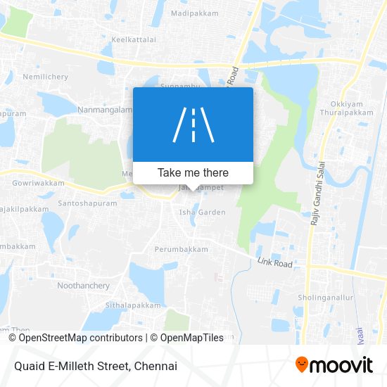 Quaid E-Milleth Street map