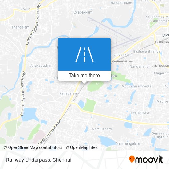 Railway Underpass map