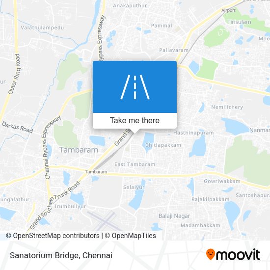 Sanatorium Bridge map