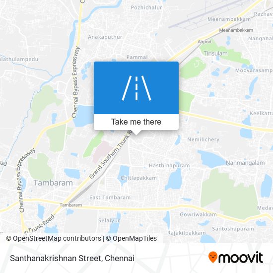 Santhanakrishnan Street map