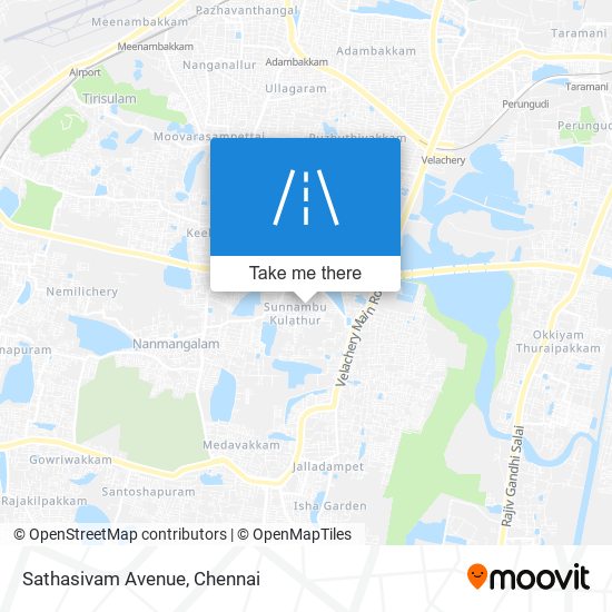 Sathasivam Avenue map