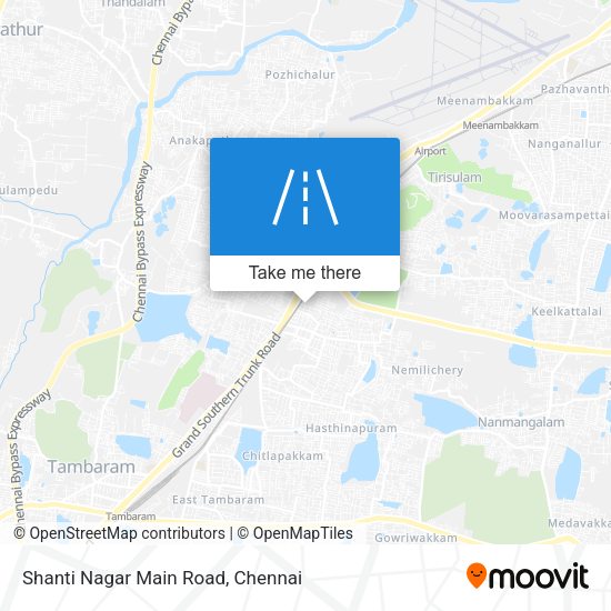 Shanti Nagar Main Road map