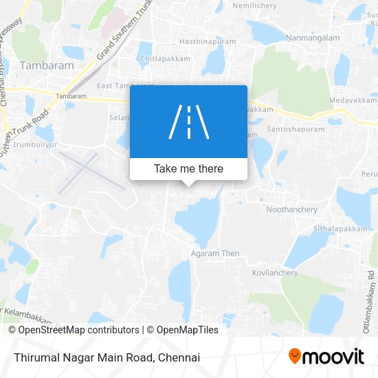 Thirumal Nagar Main Road map